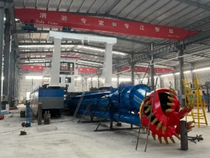 YK Dredger CSD-3514: High-Efficiency Cutter Suction Dredging Solution